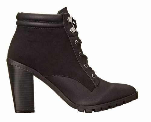 Qupid Women's Wicker-05, Black, 6 M US - Picture 6 of 7