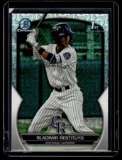 2023 Bowman Chrome Prospects MOJO Bladimir Restituyo Colorado Rockies #BCP-234