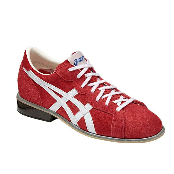 ASICS Weight Lifting Shoes 727 Red / White Free Shipping ASICS Weight Lifting Shoes 727 Red / White Free Shipping