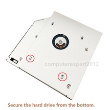 for Dell Inspiron 17 7000 7737 7746 i5 i7 2nd SATA Hard Drive Caddy Optical Bay