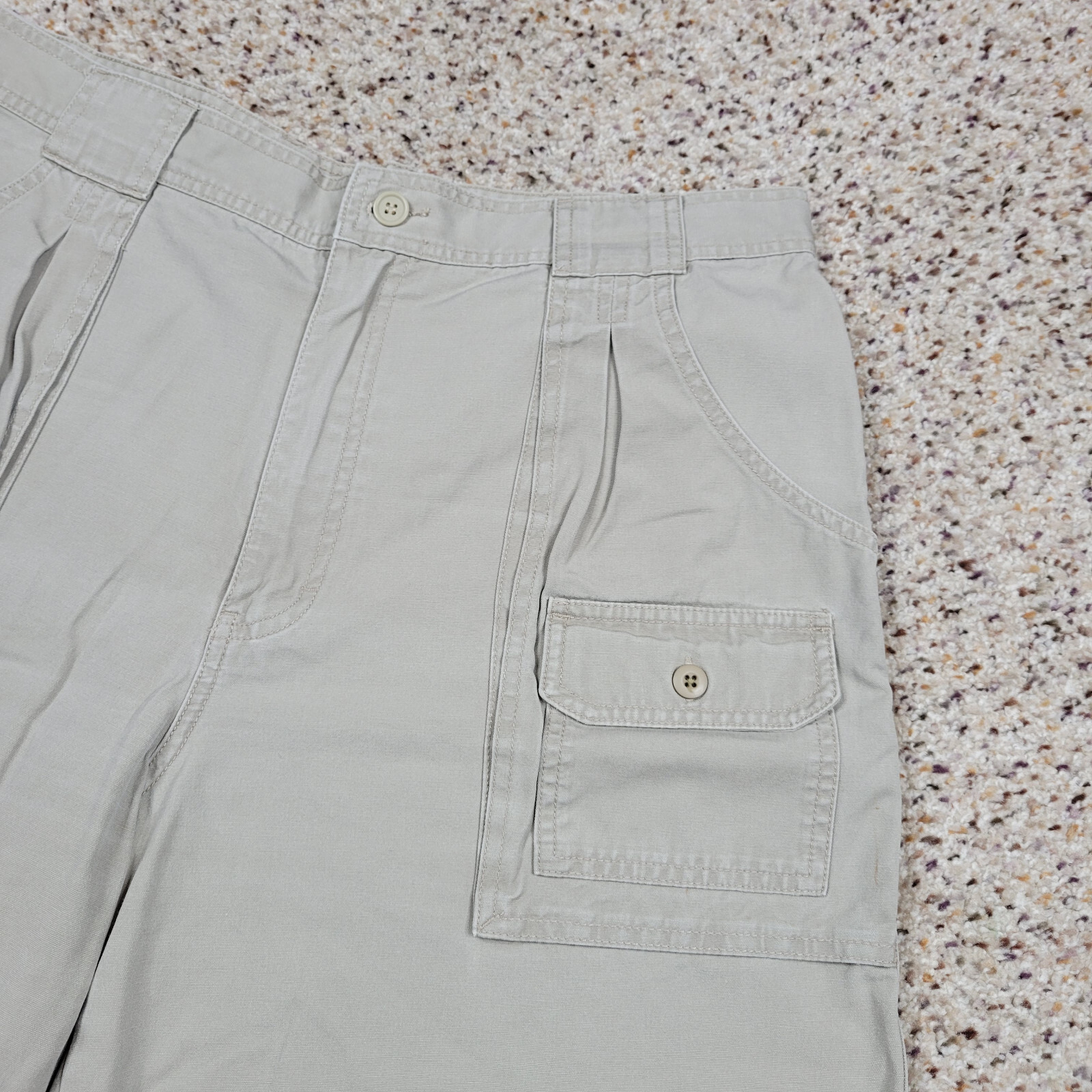 Cabelas Shorts Womens 18 Tan Khaki Cargo Lightweight … Gem