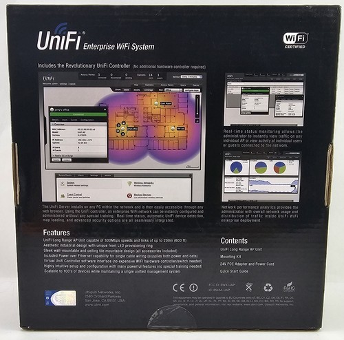 Ubiquiti UniFi AP AC LR (UAP-AC-LR) Wireless Access Point - Imagen 3 de 9