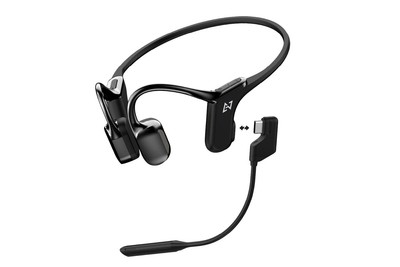 AVIOT WB-E1M Bone Conduction Headset, Bull Boom Mic Included | eBay