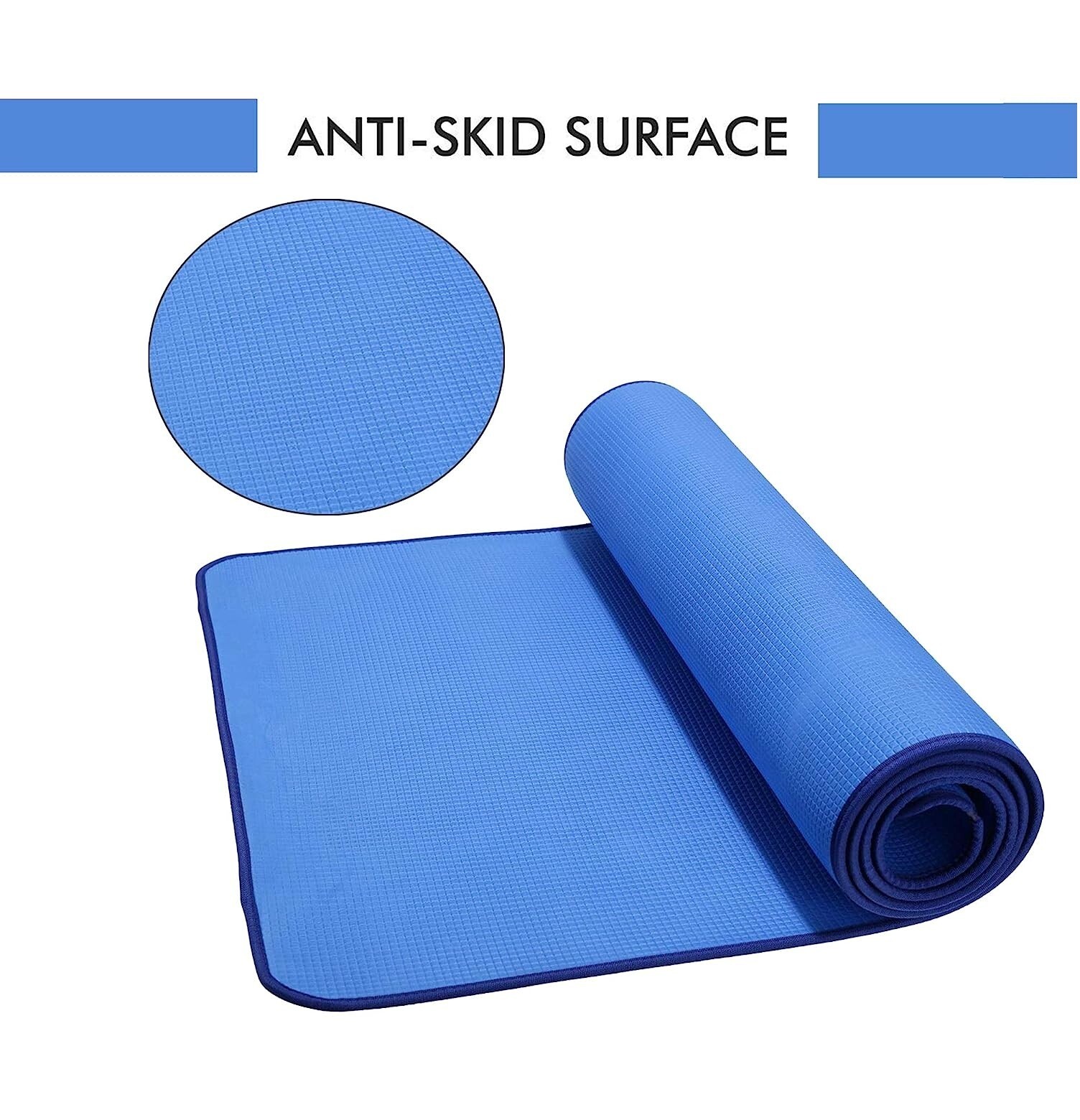 Thick Yoga Mat Pad Non slip Exercise Fitness Yoga TPE Pad Pilate Gym
