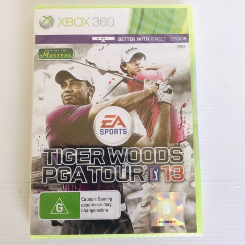 Brand New Sealed Tiger Woods PGA Tour 13 for Microsoft Xbox 360
