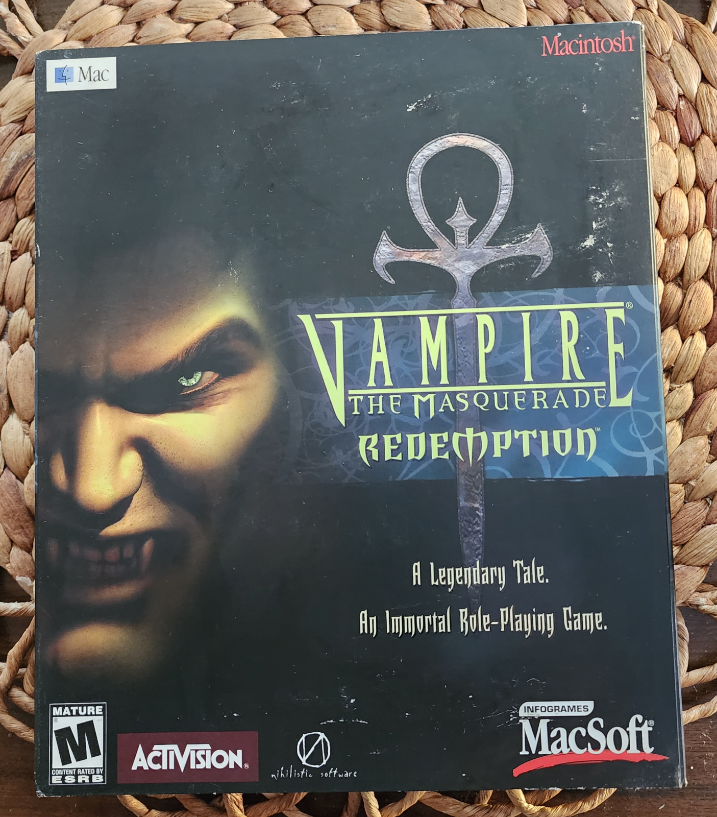 Vampire The Masquerade Redemption ~ MacSoft (2000) Mac Game