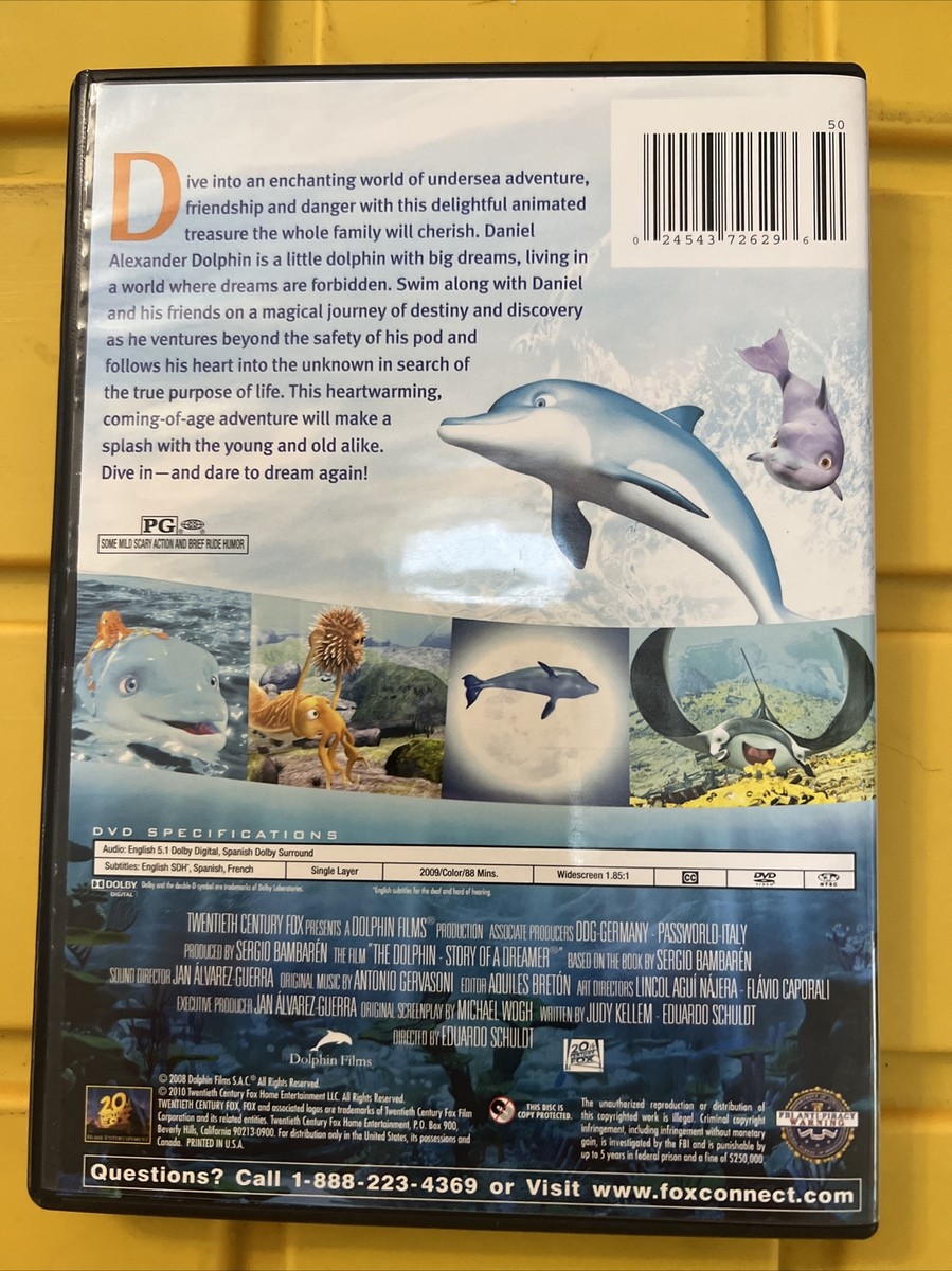 Dolphin: Story of a Dreamer, The (DVD) - Previous Rented | eBay