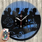 LED Vinyl Clock Ghostbuster LED Light Vinyl Record Wall Clock LED Wall Clock 327