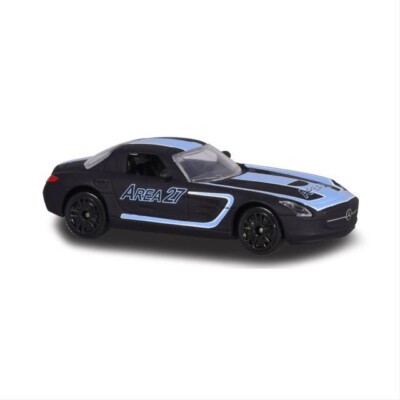 Mercedes-Benz SLS AMG Black C197 Majorette Racing Cars 2018