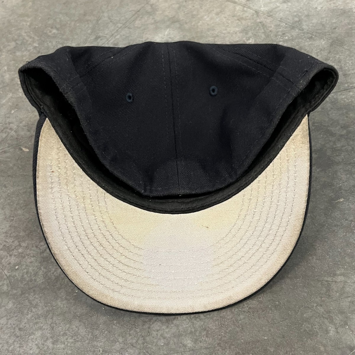 Stussy x New Era NY New York Yankees Baseball Cap Mens 7 3/8 Black