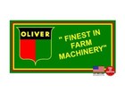 Oliver Tractor Flag Banner 3x5 ft Sign Farm Finest Machinery Man Cave Garage Usa