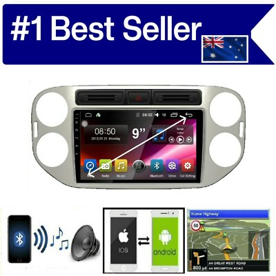 VW TIGUAN 2008-2014   GPS APPLE CARPLAY ANDROID AUTO ODB DAB+ TPMS DVR CAMERA