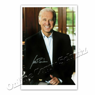 Joe Biden, 46. Präsident der USA  ++  Autogrammfoto  (°3)
