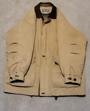 Rainforest Down Filled Khaki Beige Jacket Men's X Large Removable Down Lining