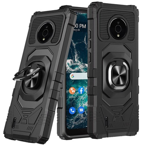 for Nokia C200 Case Robotic Ring Stand Hybrid Protector Cover+Prytool - Picture 3 of 11