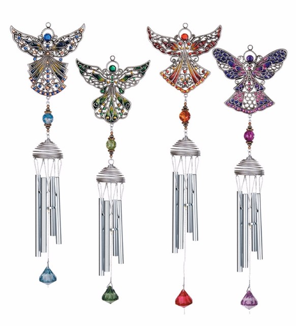 Pewterworks™ Angel Wind Chime by Carson Home AccentsYour Choice Design