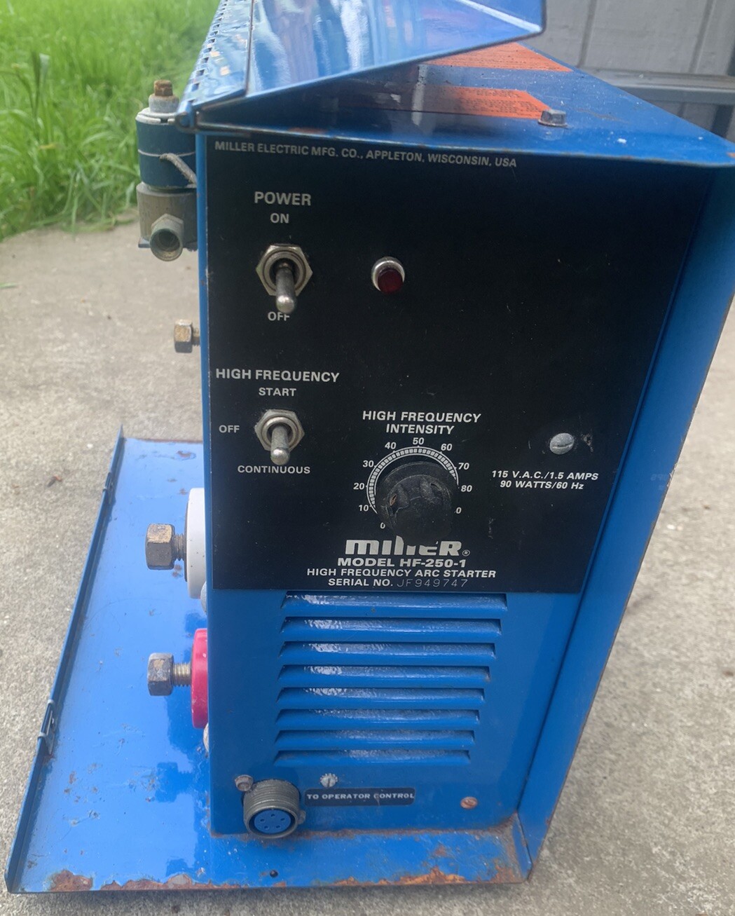 1980s Miller High Frequency Arc Starter HF2501(No Cables But Working