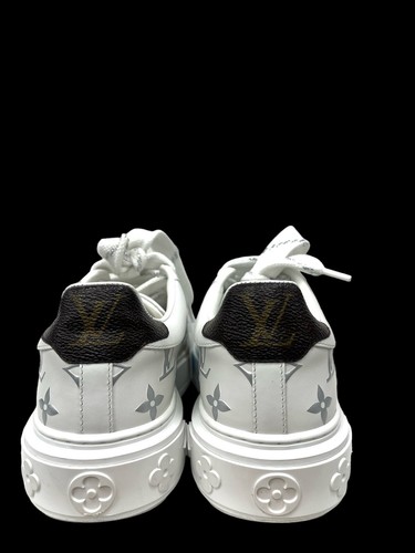 Louis Vuitton Time Out Sneakers Silver Size 36 - Picture 3 of 6