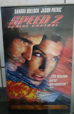 SPEED 2, CRUISE CONTROL, mit SANDRA BULLOCK VHS 