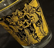 Three Musketeers Juice Glass Drink Cocktail 3 Athos Porthos Aramis Novel French