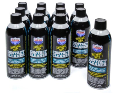 Lucas Oil 10905 Extreme Duty Contact Cle Aner Case 12 X 11 Ounce