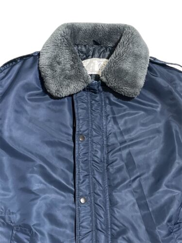 Israeli Police/Security Winter Jacket – Vintage Military Coat (Size XL) - Picture 3 of 6