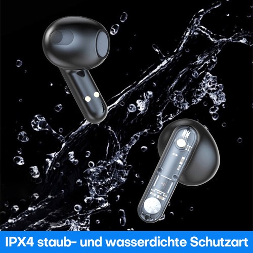 TWS Bluetooth Kopfhörer, In Ear Kopfhörer Bluetooth 5.3 Kopfhörer Sport LY80 - Zdjęcie 18 z 21