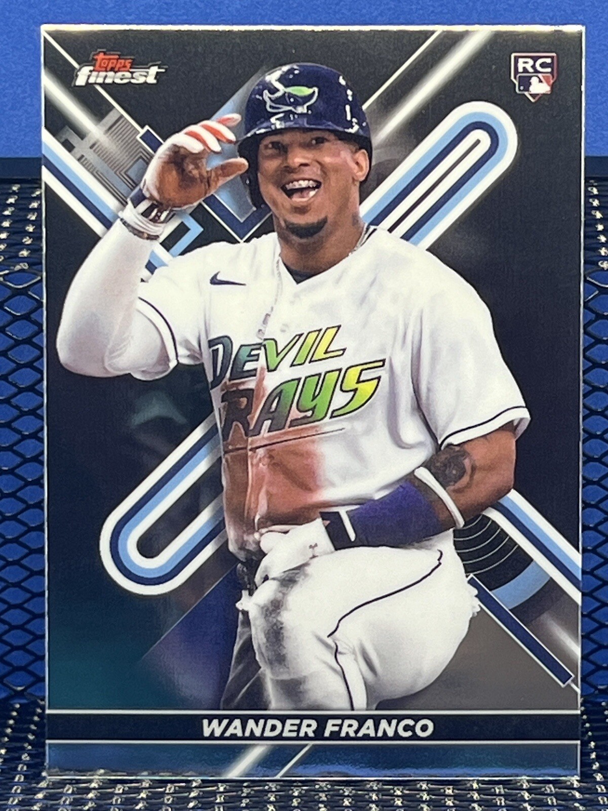 2022 Topps Finest WANDER FRANCO Tampa Bay Rays RC Rookie Card Base 2