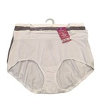 Microfiber Gray Brief Panties for Women