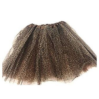 leopard print tutu skirt