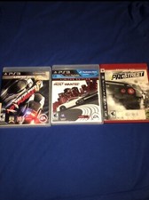 Need for Speed PS3 Bundle Lot Most Wanted- ProStreet - Hot Pursuit- Tested! Cib