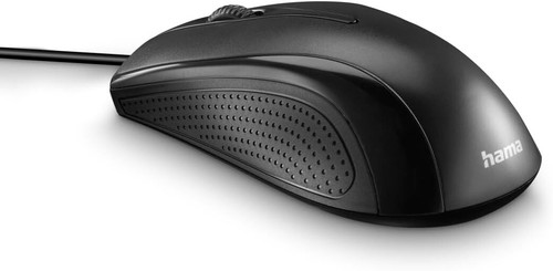 Hama Computermaus mit Kabel (Maus mit 3 Tasten für PC, Laptop oder Windows 11/10 - Bild 7 von 13