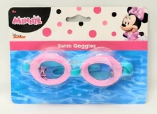 Disney Junior Minnie Kids Swim Goggles ~ New Ages 4+ ~ What Kids Want Inc