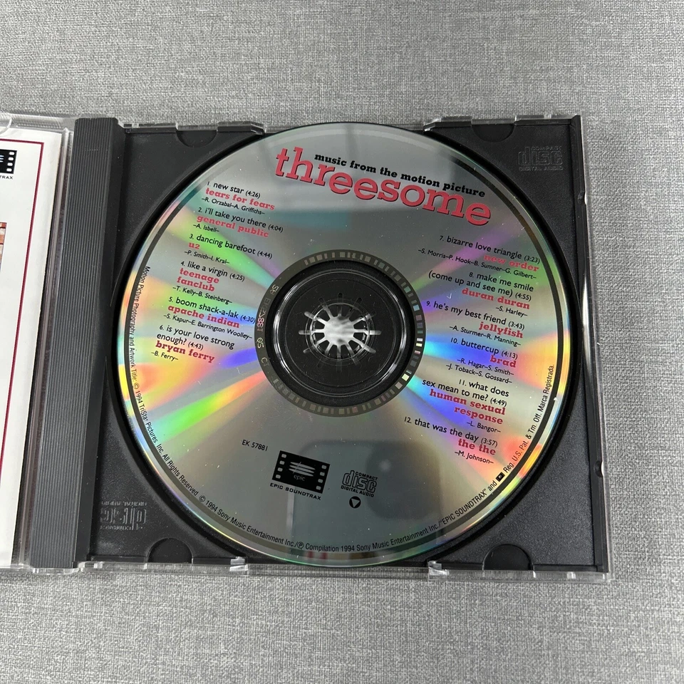 Threesome Soundtrack CD ~ Best Of Sparks ~ Best Of Eighties 3 CD Lot Foto 3 de 4