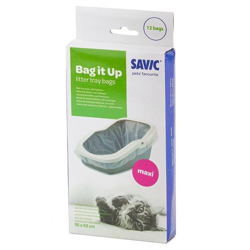 Paquete de ahorro de bandeja de arena Savic Bag it Up - mediano, grande, maxi, jumbo hop in - Imagen 8 de 10