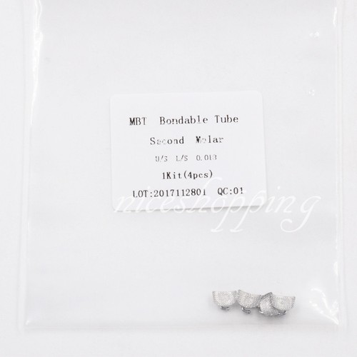 1 Confezione Dentale 1°/2° Tubo Buccale MBT/Roth/Edgewise 022/018 Bondable Non-con - Foto 85 di 102