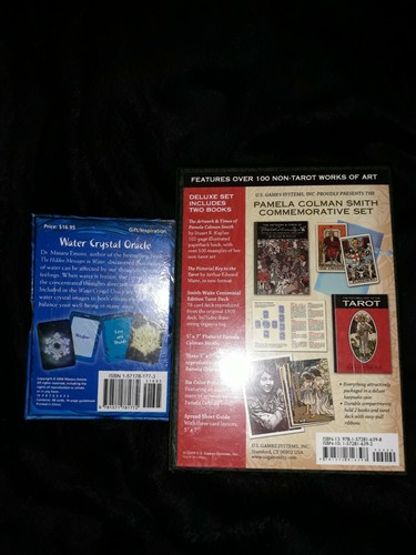 Tarot Kit Smith-Waite tarot kit and Water Crystal Oracle deck Oracle deck New - Picture 2 of 8