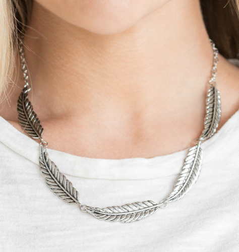 Silver (Charming Feather Necklace) | eBay