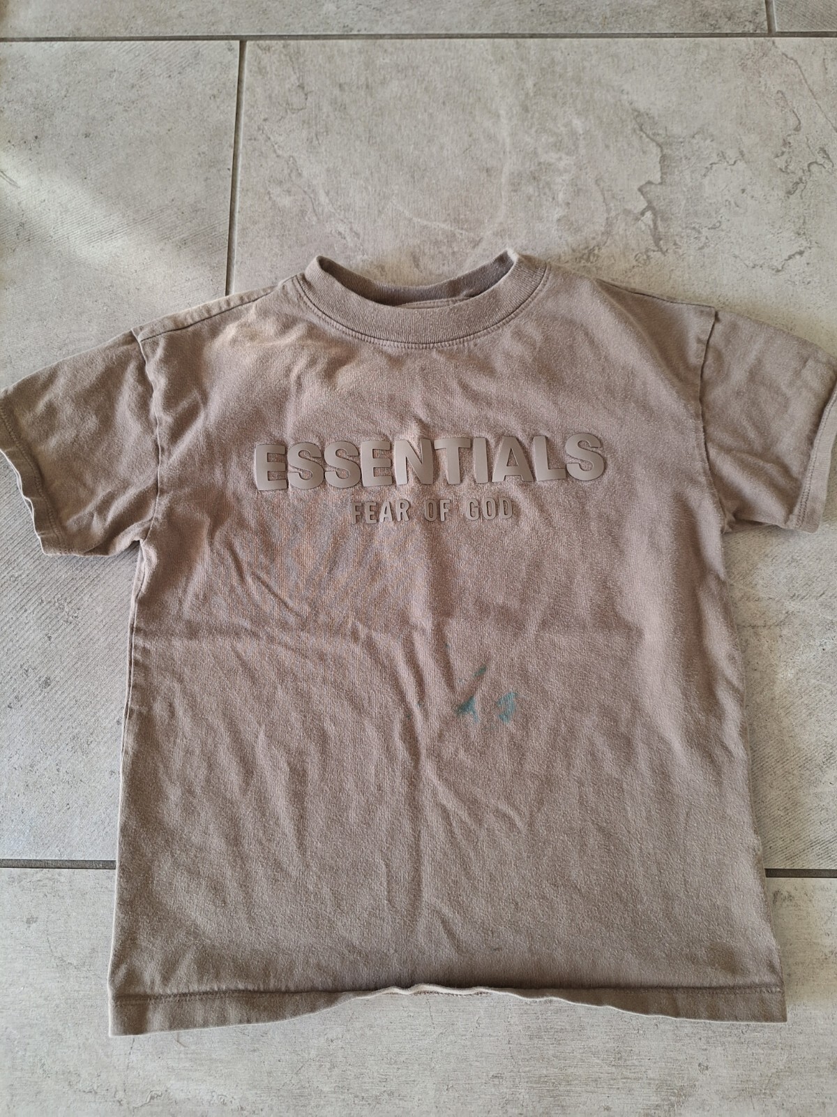 Fear of God FOG Essentials Mens Black Tee Size Medium  