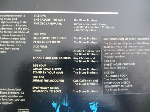 The Blues Brothers 16-020 1980 MCA Universal Studios Laserdisc Videodisc - Picture 4 of 4