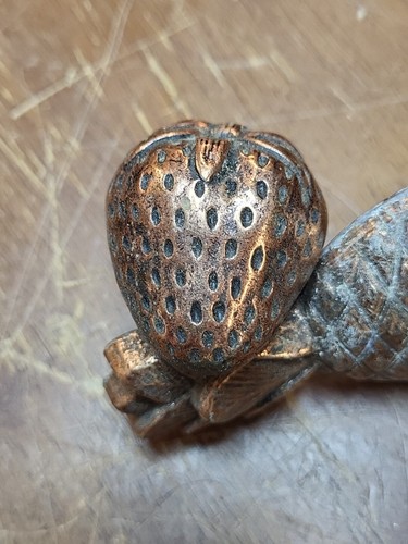 ARMADIETTO RAME FRUTTA VERDURA TIRA CASSETTI Manopole Ajax Cucina 3" Carota di mais - Foto 9 di 17