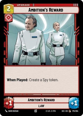 3X-Ambition's Reward - Foil-SWU06-Secrets of Power-Star Wars Unlimited