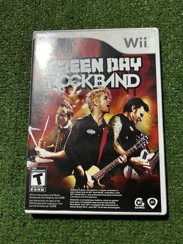 Green Day: Rock Band Rockband (Nintendo Wii, 2010) CIB Tested Works  *Scratched*