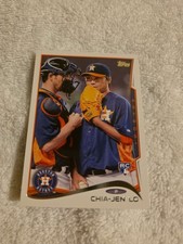 2014 Topps Chia-Jen Lo #55 Rookie RC Houston Astros Baseball Card. rookie card picture