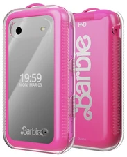 Clear Case Hard Shell Screen Cover for HMD Barbie Phone (USA VERSION) TA-1420