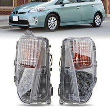 Fog Light Assembly Compatible with 2012-2015 Toyota Prius 4-Door, Front Bumper D