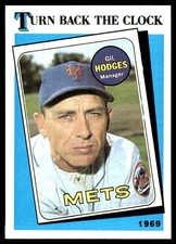 Gil Hodges 1989 Topps #664 New York Mets MLB READ FREE SHIPPING AutographDen