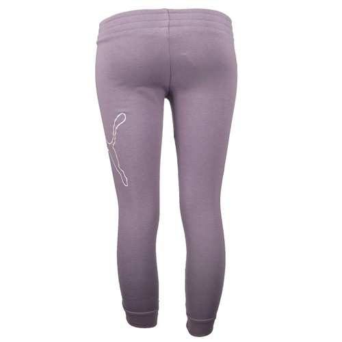 PUMA Core Pack Fleece Joggers Toddler Girls Purple Casual Athletic Bottoms 85824 - Picture 2 of 3
