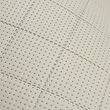 5m PERFORIERTER SOFT GTS Dachhimmel aus Öko-Leder Dachhimmelstoff Automaterial