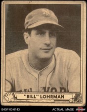 1940 Play Ball #210 Bill Lohrman Giants 1.5 - FAIR